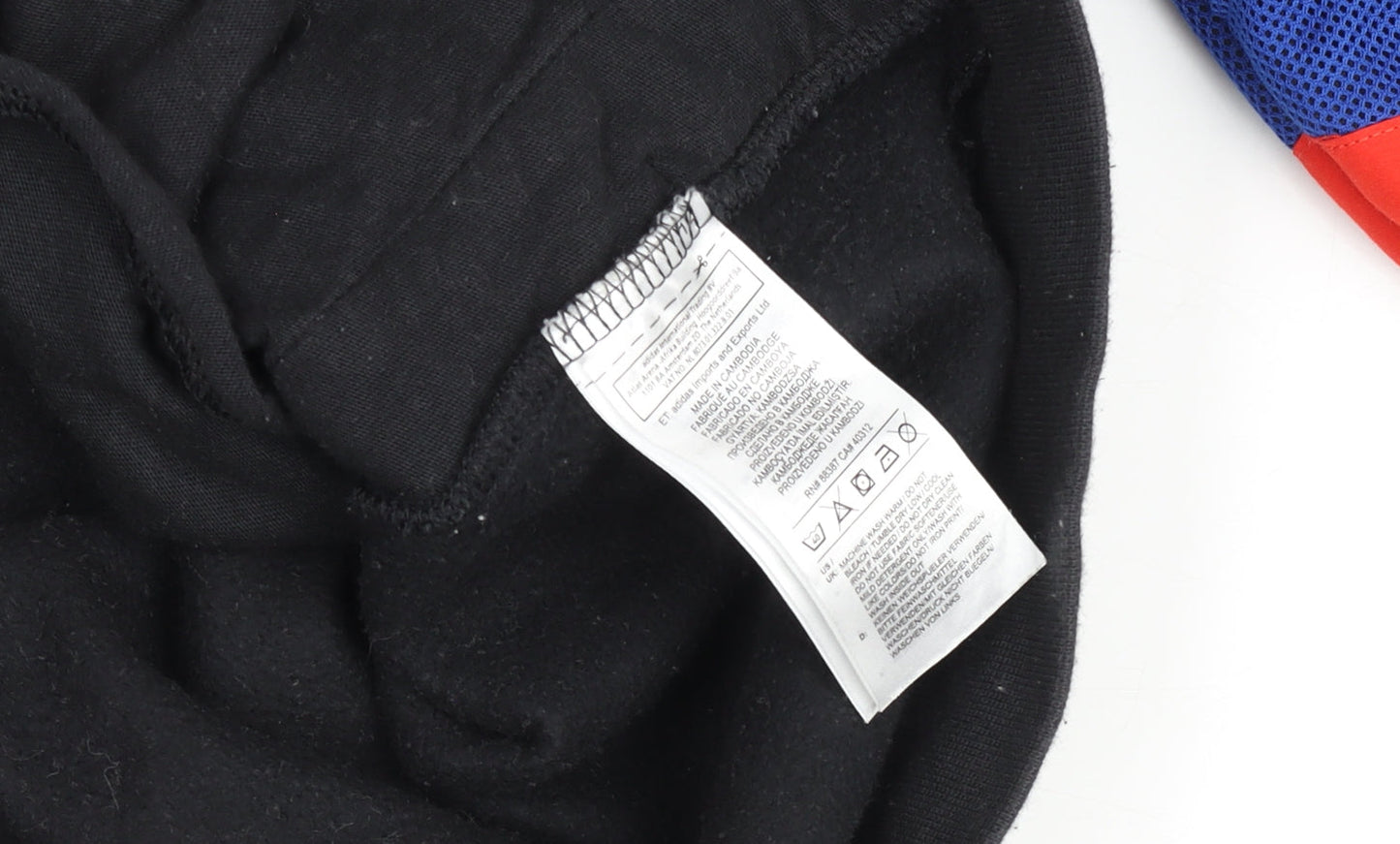 Adidas Men's Black XL Pullover Hoodie Sports Logo Fleece