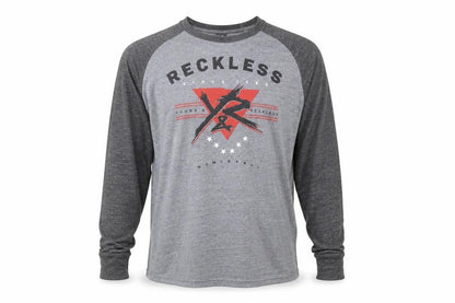 Young & Reckless Men’s Grey Long Sleeve Graphic Top Size L
