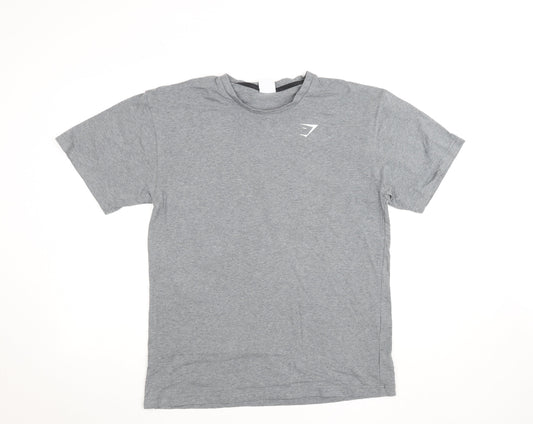 Gymshark Men’s Grey XS Athletic Fit Short Sleeve T-Shirt