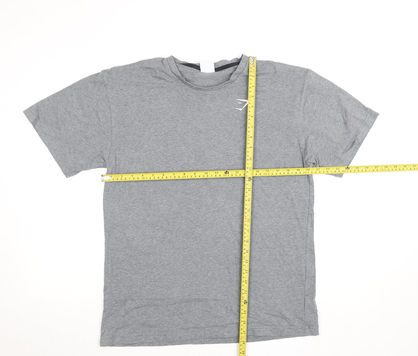 Gymshark Men’s Grey XS Athletic Fit Short Sleeve T-Shirt