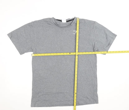 Gymshark Men’s Grey XS Athletic Fit Short Sleeve T-Shirt