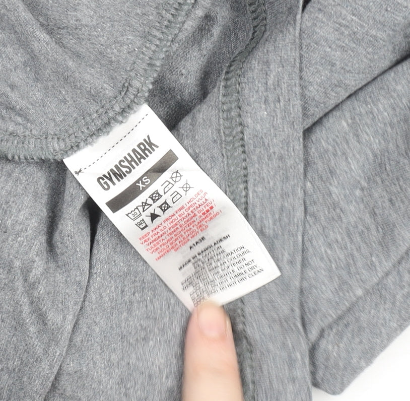 Gymshark Men’s Grey XS Athletic Fit Short Sleeve T-Shirt