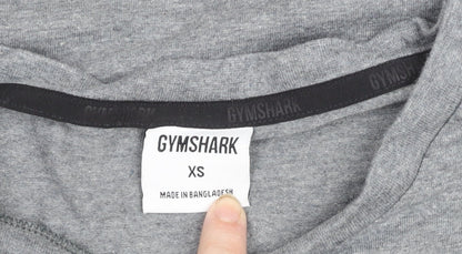 Gymshark Men’s Grey XS Athletic Fit Short Sleeve T-Shirt