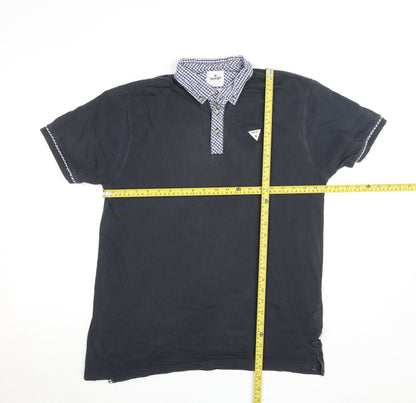 Mens UK Size L Soviet Cotton Polo Shirt