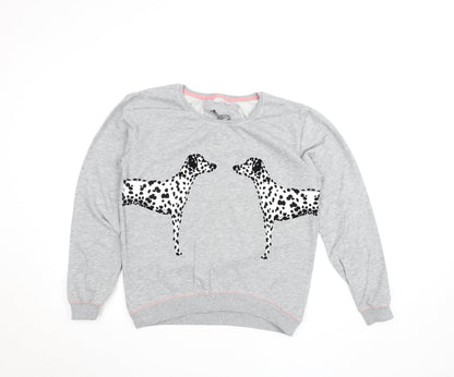 Teens UK Size 10 NEXT Grey Pullover Sweatshirt