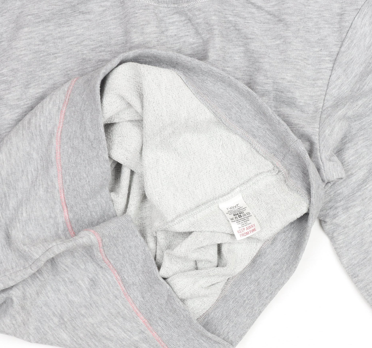 Teens UK Size 10 NEXT Grey Pullover Sweatshirt