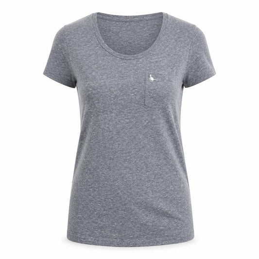 Womens UK Size 6 Jack Wills Grey Gym & Training T-Shirt