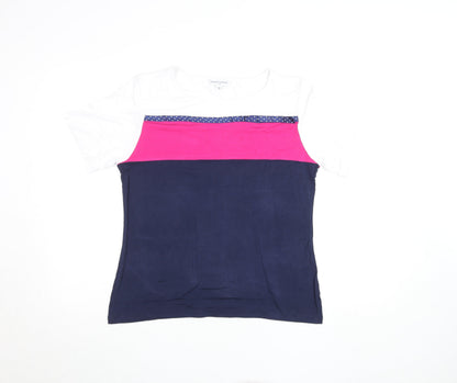 Womens UK Size 18 Gray & Osbourn Multicoloured Basic T-Shirt