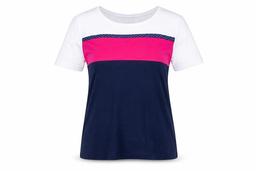 Womens UK Size 18 Gray & Osbourn Multicoloured Basic T-Shirt