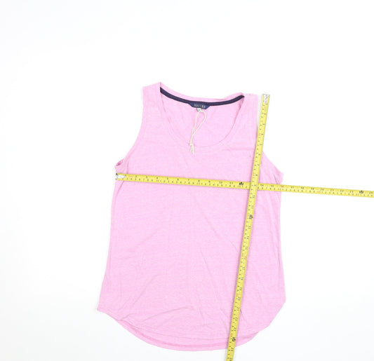 Joules Women’s Pink Cotton Jersey Tank Top Size 10