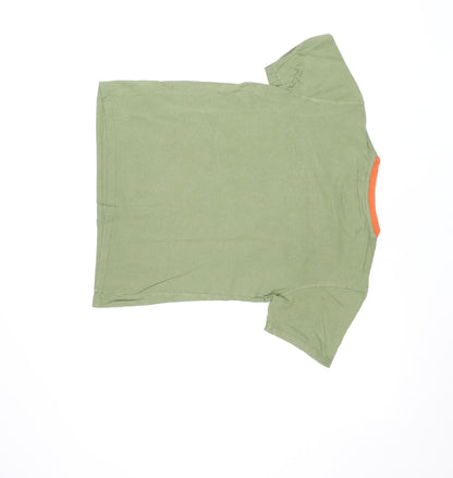Boys UK Size 11-12 Years Waintain Green BasicPullover T-Shirt