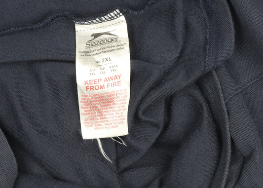 Mens UK Size 2XL Slazenger Cotton Polo Shirt
