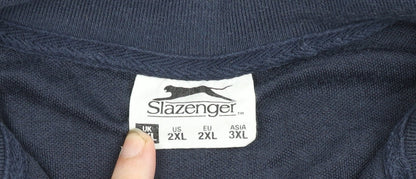 Mens UK Size 2XL Slazenger Cotton Polo Shirt
