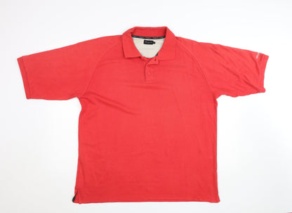 Mens UK Size XL Resgue Cotton Blend Polo Shirt