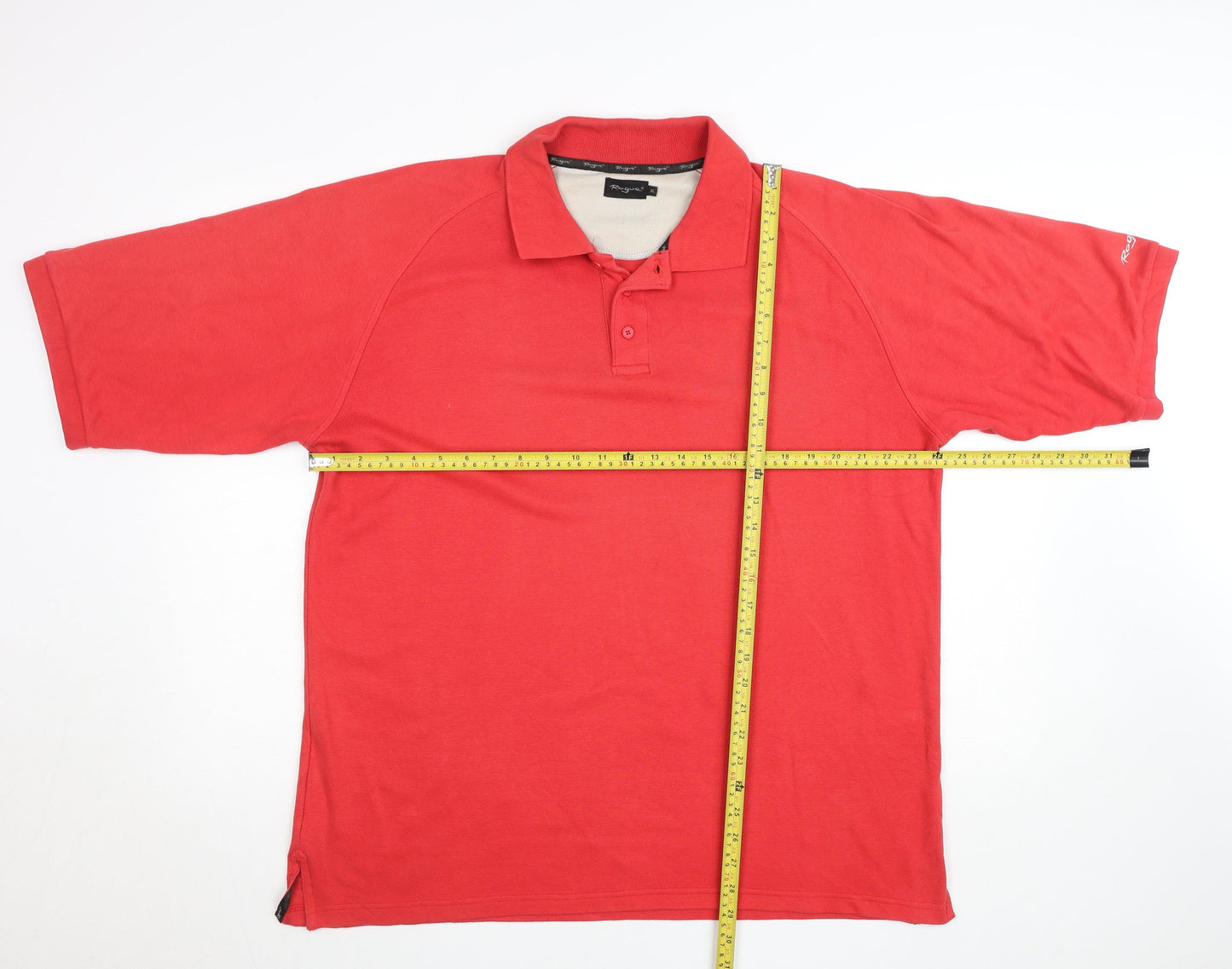 Mens UK Size XL Resgue Cotton Blend Polo Shirt