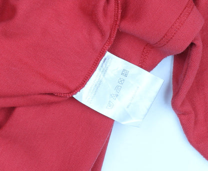 Mens UK Size XL Resgue Cotton Blend Polo Shirt
