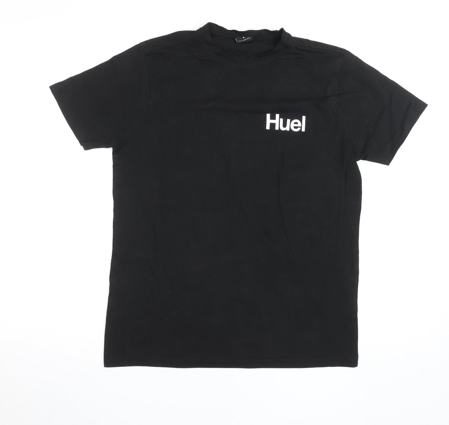 Mens UK Size S Huel Black  T-Shirt