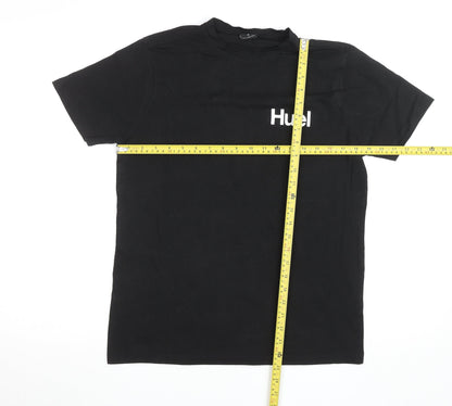 Mens UK Size S Huel Black  T-Shirt