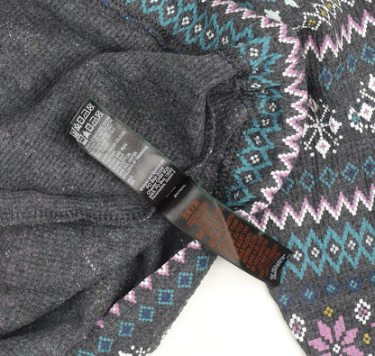 Womens UK Size L Marks and Spencer Grey Jersey T-Shirt