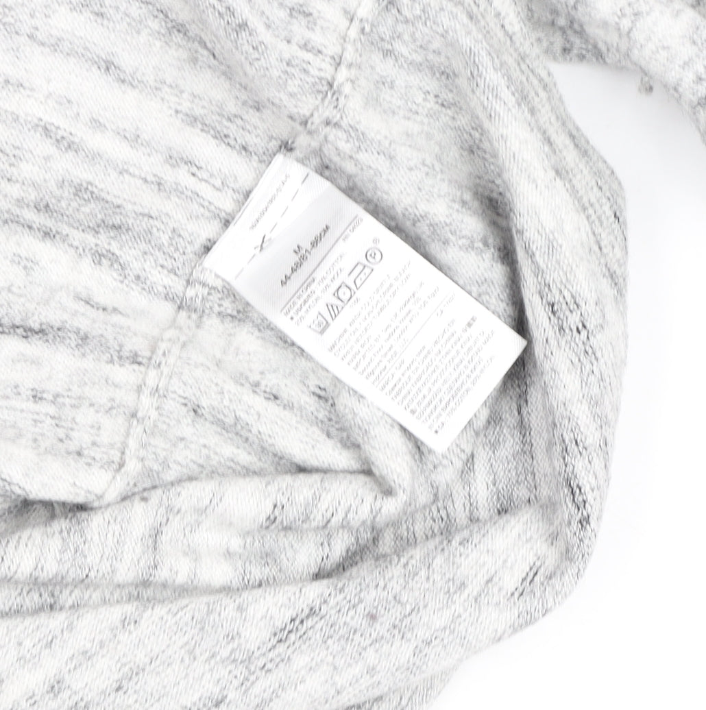 GAP Women’s Grey Long Sleeve Crew Neck Jersey Top Size M