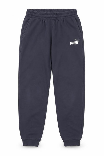 Boys UK Size 15-16 Years PUMA Regular Fit Jogger Blue Trousers