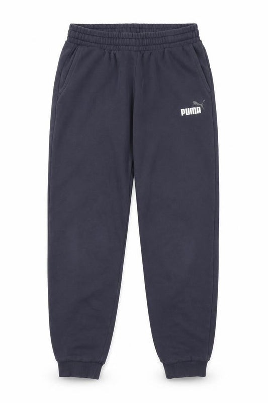 Boys UK Size 15-16 Years PUMA Regular Fit Jogger Blue Trousers