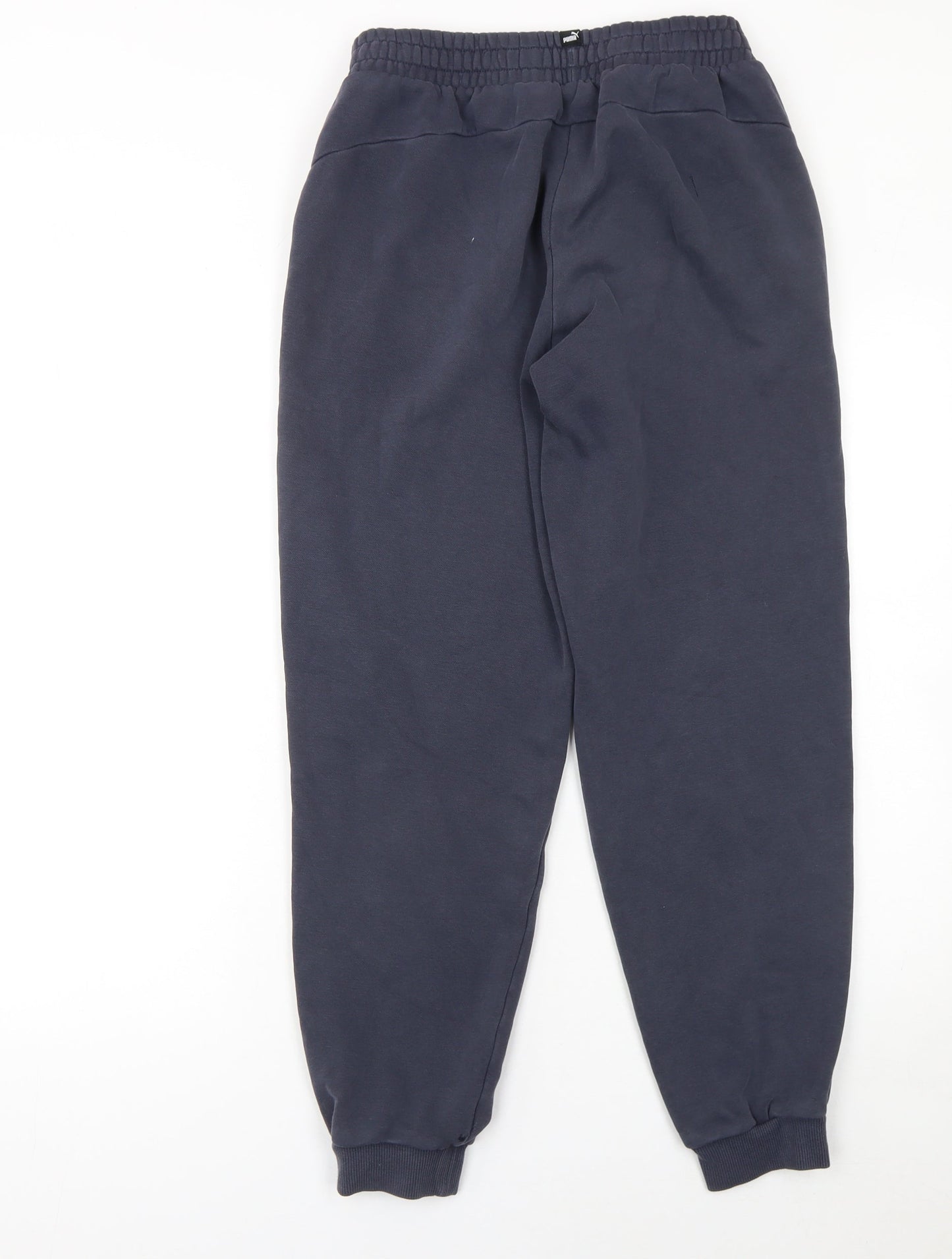 Boys UK Size 15-16 Years PUMA Regular Fit Jogger Blue Trousers