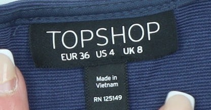 Womens UK Size 8 Topshop Bodycon Dress