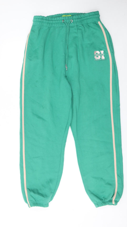 Nasty Gal Sports Illustrated Green Jogger Trousers Womens Size 16