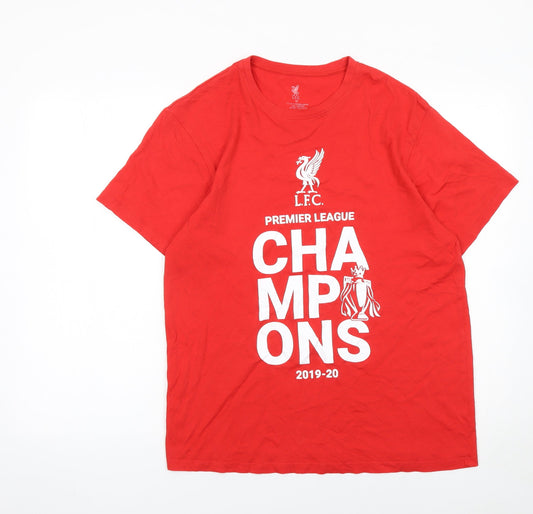 Mens UK Size M LFC Red  T-Shirt