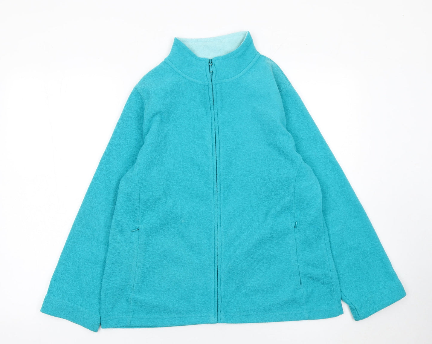 Womens UK Size 14-16 Isle Essentials Blue WalkingHikingGym & Training Jacket