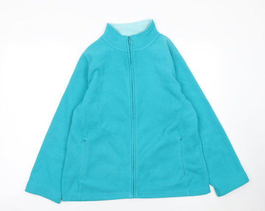 Womens UK Size 14-16 Isle Essentials Blue WalkingHikingGym & Training Jacket