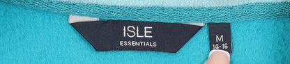 Womens UK Size 14-16 Isle Essentials Blue WalkingHikingGym & Training Jacket
