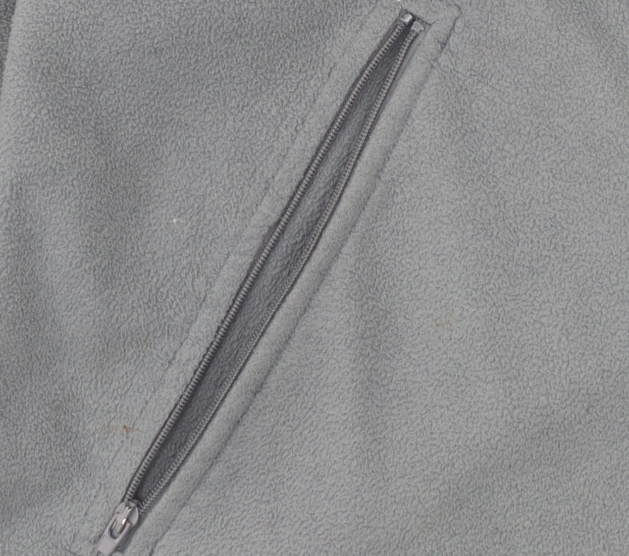 Peter Storm Men's Grey Fleece Full Zip Activewear Jacket M