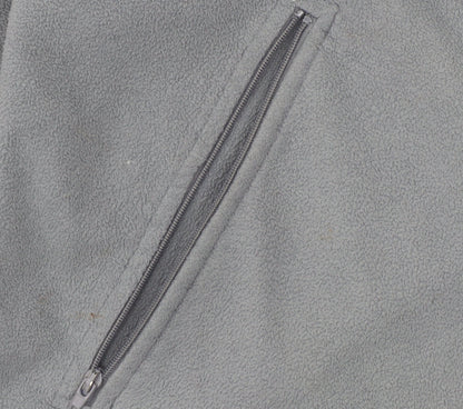 Peter Storm Men's Grey Fleece Full Zip Activewear Jacket M