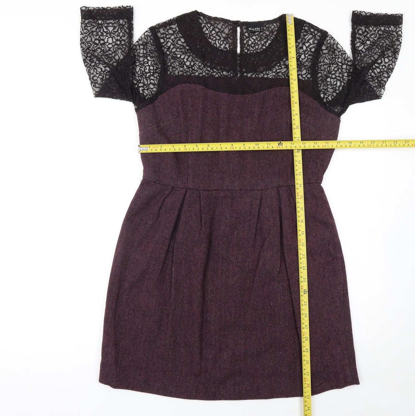 Womens UK Size 12 Kushi Fit & Flare Dress