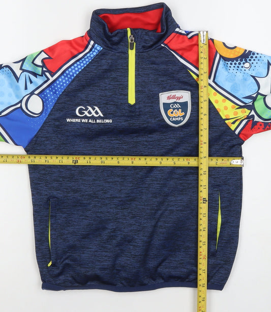 Boys UK Size 24 Masita Blue Pullover Hoodie