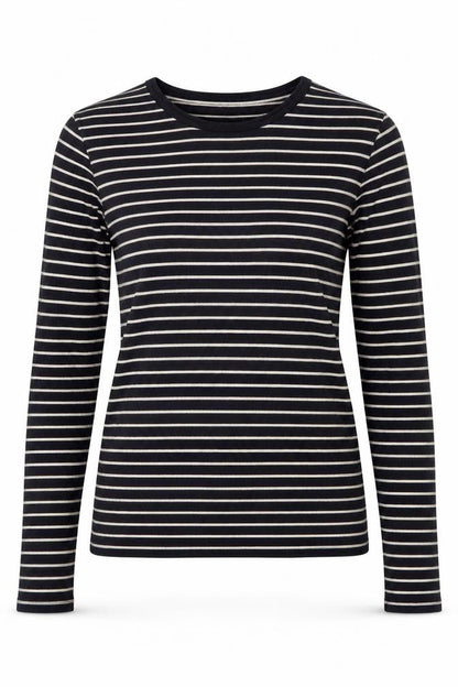Womens UK Size XS Zara Black Basic T-Shirt