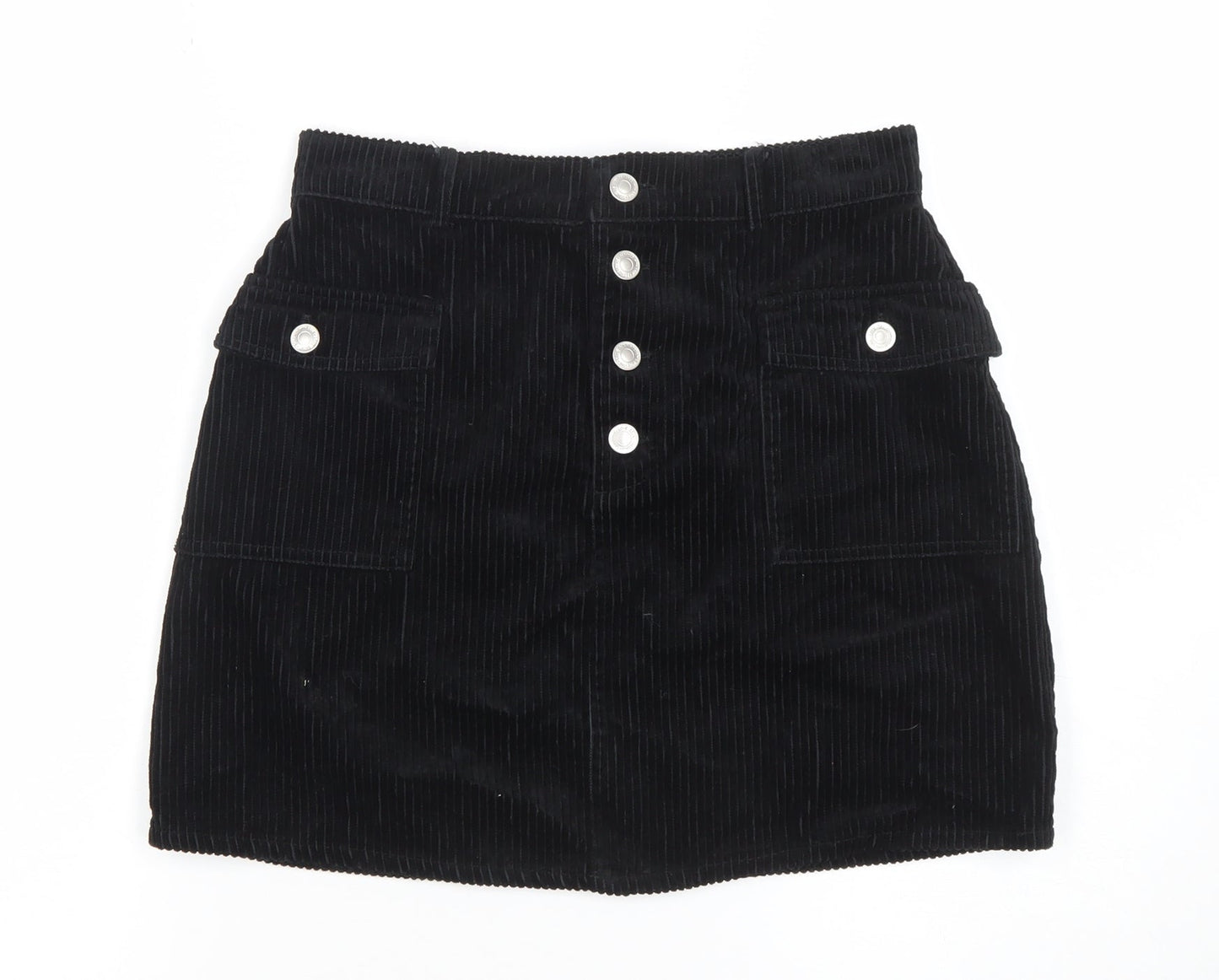 Womens UK Size 10 Primark A-Line Corduroy Skirt