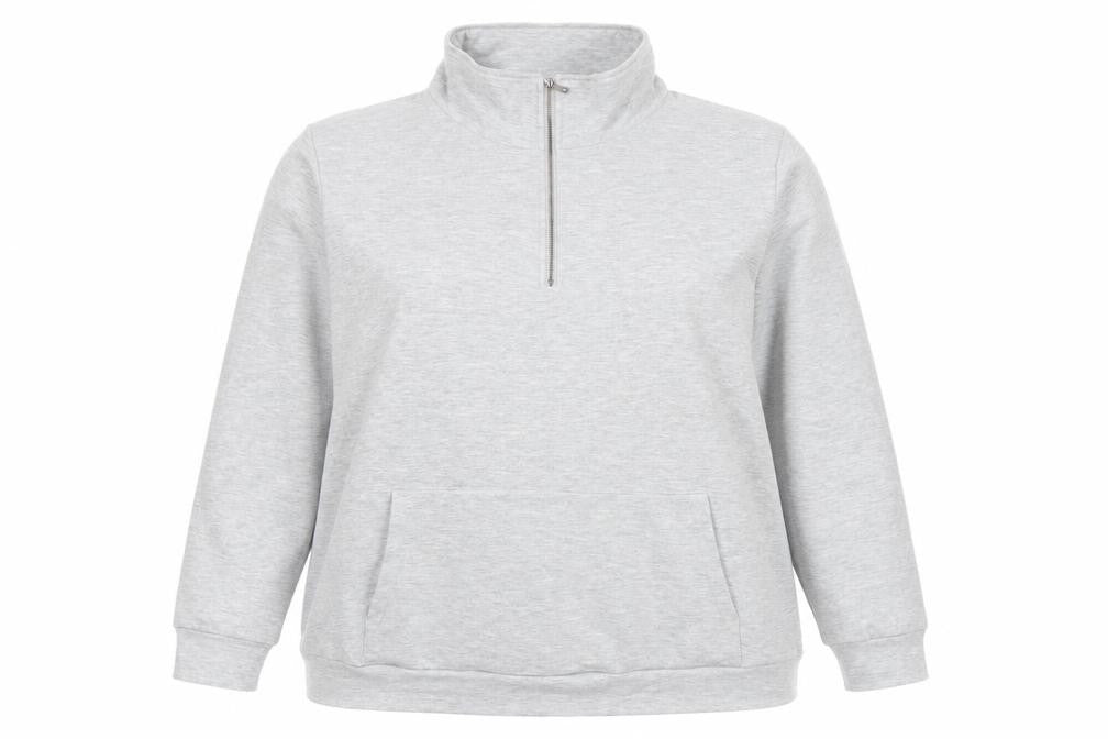 Womens UK Size 2XL GRECERELLE Grey Pullover Sweatshirt