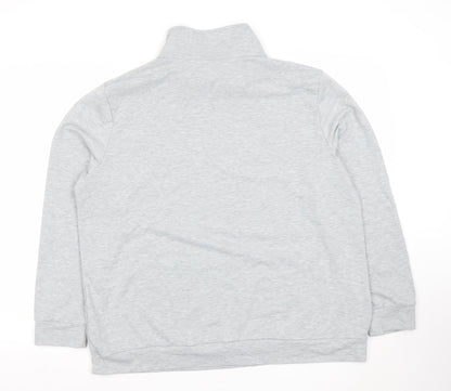 Womens UK Size 2XL GRECERELLE Grey Pullover Sweatshirt