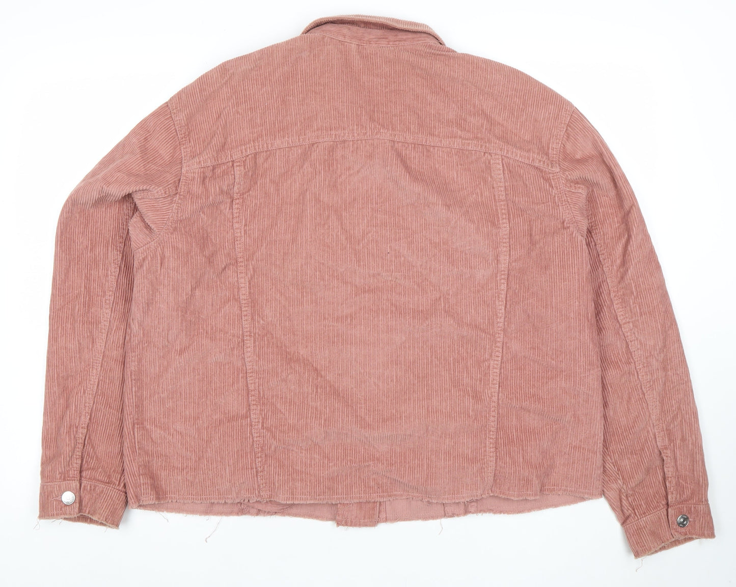 Womens UK Size 16 F&F Pink Basic Jacket