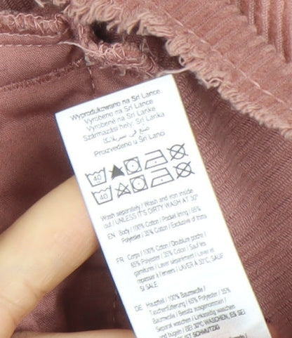Womens UK Size 16 F&F Pink Basic Jacket