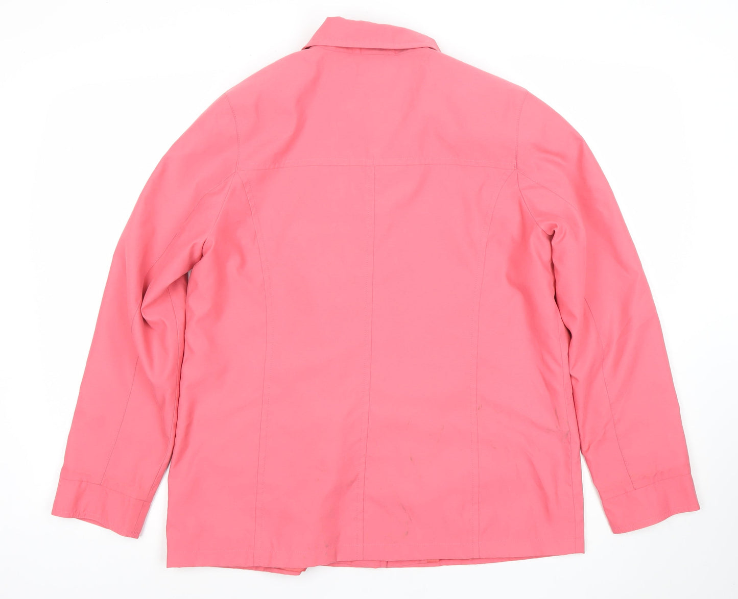 Marks and Spencer Women’s Pink Blazer Jacket UK 16 Regular Fit