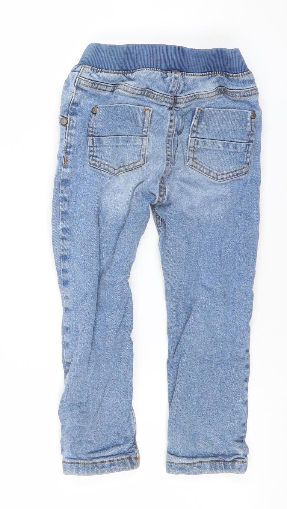 Boys UK Size 3 Years nex Regular Fit Straight Jeans