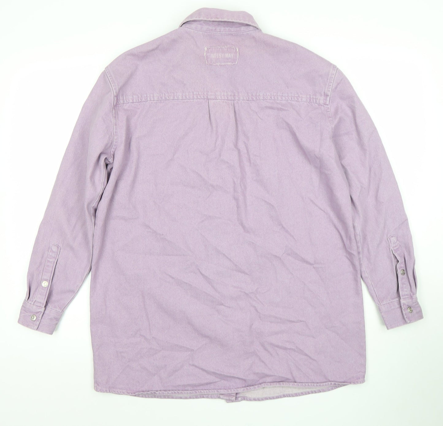 Womens UK Size XS Noisy may Purple Shacket