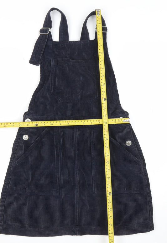 BDG Urban Outfitters Women Blue Corduroy Pinafore Dress Size S