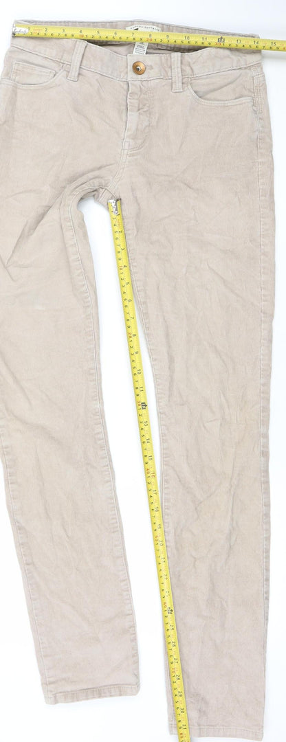 Womens UK Size 26 Banana Republic Slim Fit Chino Beige Trousers
