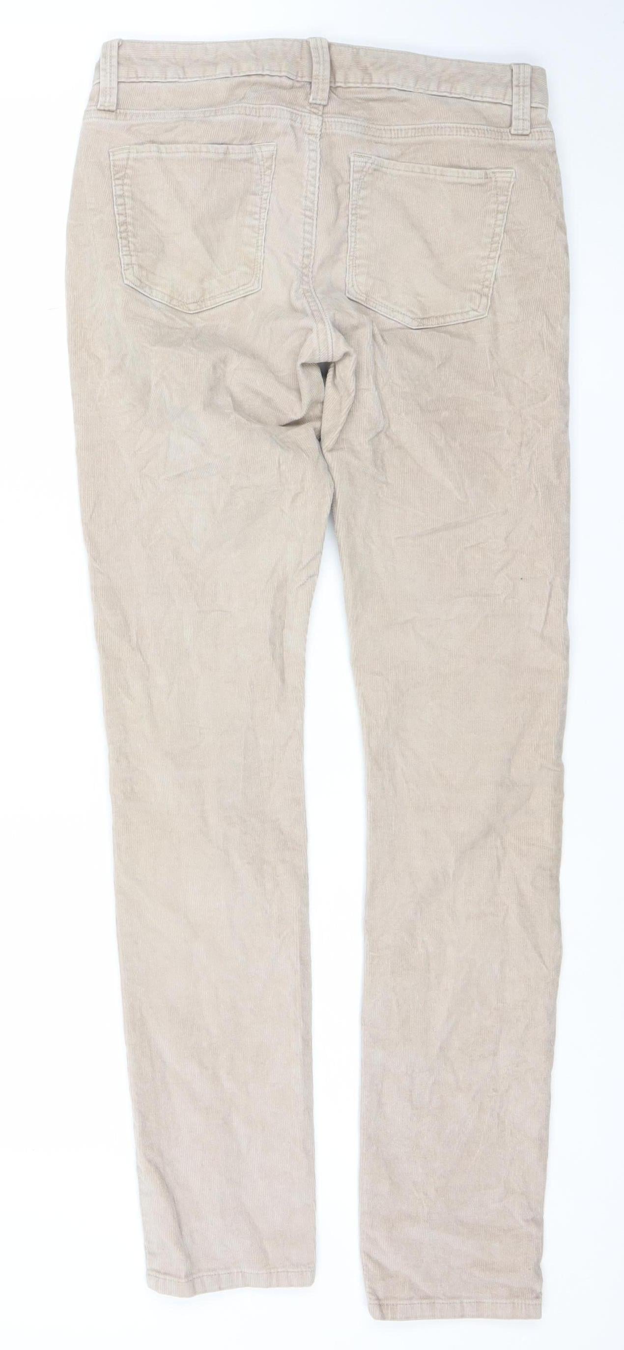 Womens UK Size 26 Banana Republic Slim Fit Chino Beige Trousers