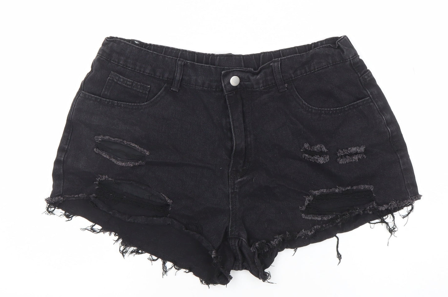 Womens UK Size 2XL SheIn Relaxed Fit Cut-Off Shorts
